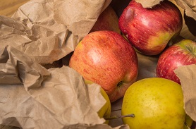 苹果育果纸袋检测