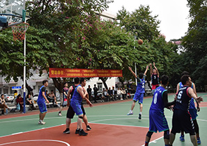 廣州環境保護產業協會舉辦籃球賽